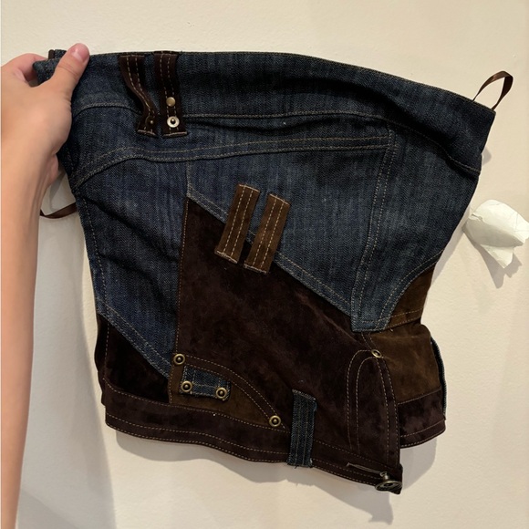 Hendi Y2& Vintage Denim top - Picture 7 of 7